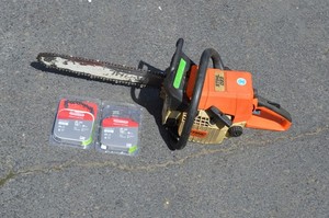 チェーンソー　STIHL023 チェーンソー STIHL 023 修理 - YouTube