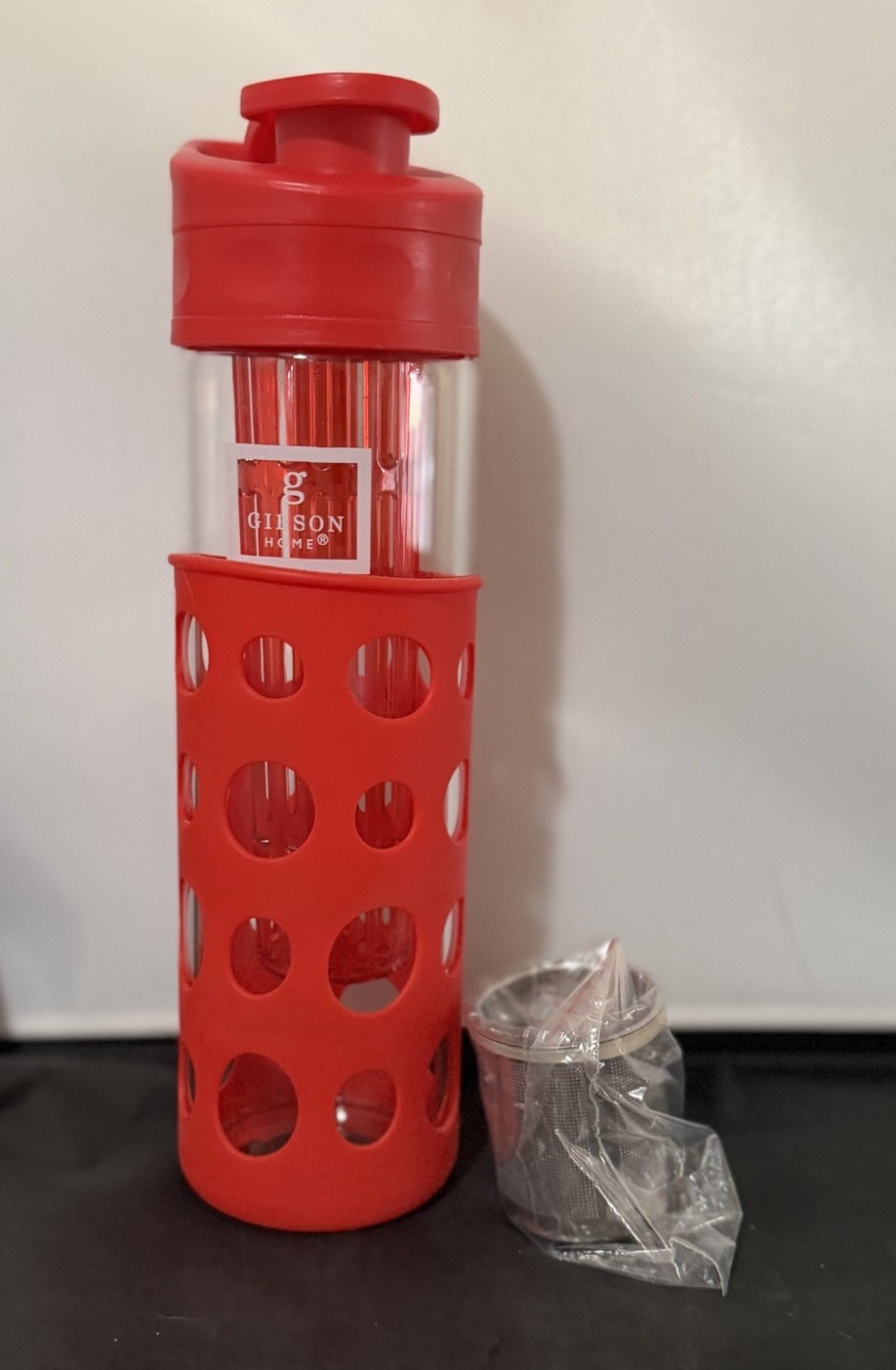 W/rubber Sleeve Red