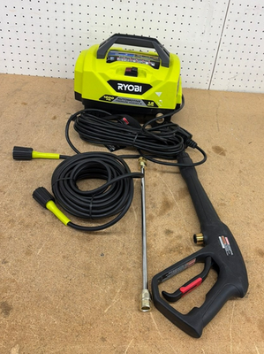 #ad RYOBI 1200 PSI 1.8 GPM Cold Water Electric Pressure Washer MISSING $119.99