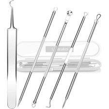 Professional Blackhead Remover Tool Kit with Pimple Popper and Precision