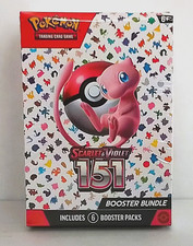 Pokémon TCG Scarlet & Violet 151 Booster Box - 6 Packs DAMAGED BOX! SEALED!