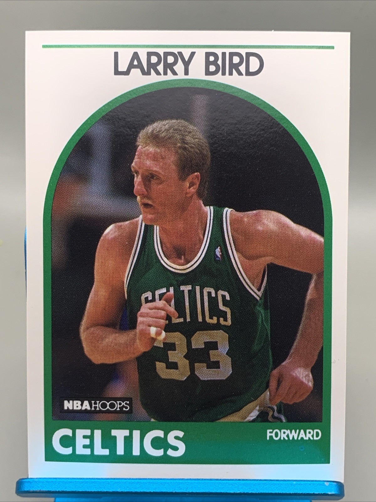1989-90 NBA Hoops Superstars - Larry Bird #6 Celtics Razor Sharp Centered