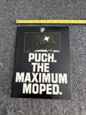 1977 Puch Moped Sales Catalogue Brochure 