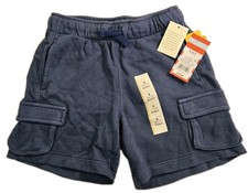 Cat  Jack Pull On Shorts Boys Size S 6/7 Dark Blue NWT 11A4