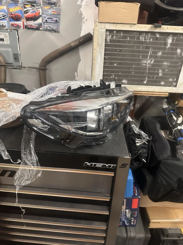 7478153 全新宝马 M4 F82 F83 LCI LED 车头灯乘客 RHD 完整 — 第 3/4 张图片