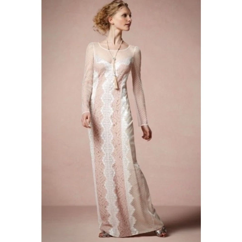 strapless open back dress Alice Temperley 'Jean' UK 10