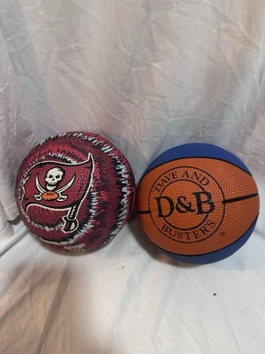 Tampa Bay & Dave & Busters Mini Basketballs. Set Of 2. Used. See Details