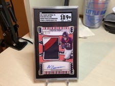 2021 National Treasures Stars & Stripes RPA /10 Nico Collins SGC 10 Auto/9