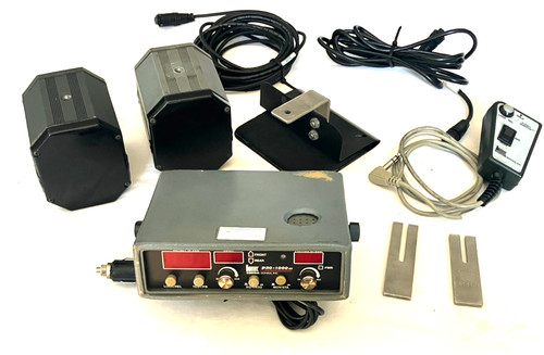 Tested & Working Kustom Signals Pro-1000DS Dual Antenna Police Traffic Radar