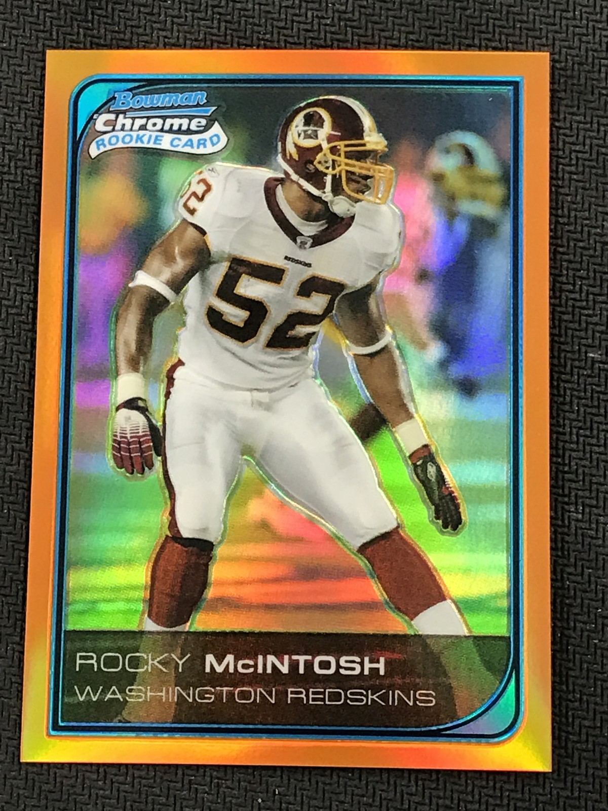 Rocky McIntosh Bowman Chrome #94 Orange Refractor