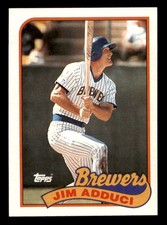 1989 Topps #338 Jim Adduci