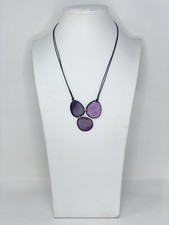 Handmade Tagua Nut Set Necklace And Earrings.