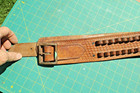 Used Eubanks Leather Boise Id. Rifle Cartridge Shell Holder Waist Ammo Belt — photo 2