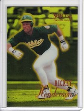 1995 RICKEY HENDERSON PINNACLE SELECT CERTIFIED EDITION MIRROR GOLD #41