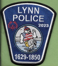 LYNN MASS POLICE DEPT POLAR PLUNGE HOLIDAY   PATCH SPECIAL OPLYMPICS