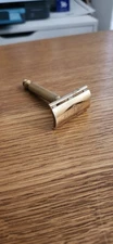 Vintage Gillette Razor Gold  Tone