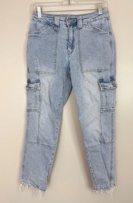 KanCan Women's Winston High Rise Slim Straight Denim Jeans Faded Size 3/25