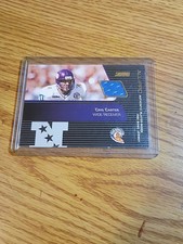 2001 Topps Stadium Club All-Pro Cris Carter Pro Bowl Patch