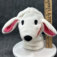 Vintage IKEA Hand Puppet Klappar Lantlig White Sheep Lamb Soft Toy Plush