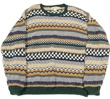 Vintage Eddie Bauer Made In USA 90 s Striped ...