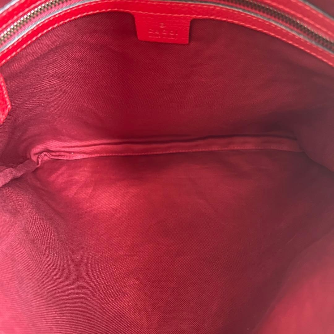 Gucci Drawstring Logo Print Knapsack Backpack She… - image 13