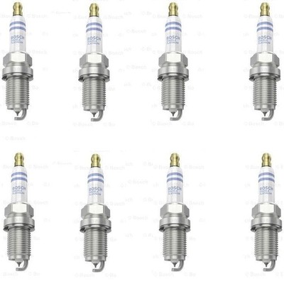 8 Bosch Zündkerzen FR6DPP332S für Porsche Cayenne 911 Turbo 4.5 3.6 S GT2 RS