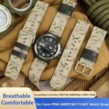 For Casio PRW-6600 PRG-650 PRW-30/50/70 Outdoor Sports Watchband Watch Strap Men