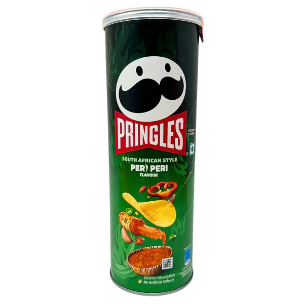 Pringles potato chips SOUTH AFRICAN PERI PERI flavor 102g1 ct-FREE SHIP 2290₽
