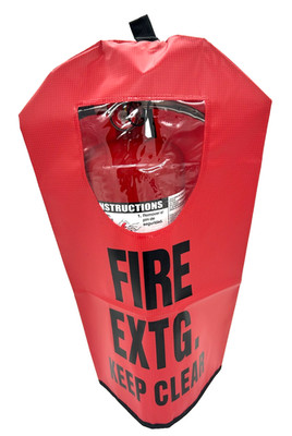 Fire Extinguisher Cover with Window for 10 LB Fire Extinguishers all Brands