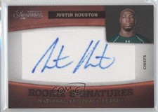 2011 Panini Timeless Treasures Rookie Signatures 180/463 Justin Houston Auto 0p5