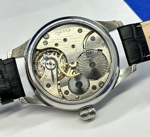 Omega Vintage Wrist Watch Mechanical Masonic Style Marriage Swiss Steel Case - Picture 18 of 22