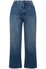 Laurasøn Damen Streifenjeans Marlenehose 5 Pocket 823772