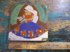 SAN JOSE MISSION POTTERY TEXAS TILE ~ 6 X 6