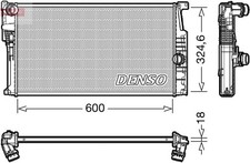 DENSO Kühler, Motorkühlung DRM05017 für BMW