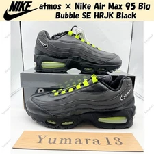 atmos × Nike Air Max 95 Big Bubble SE HRJK Black IM8063-010 Men's Size