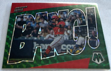 2022 Mosaic Baseball Jonathan India Cincinnati Reds Green Mosaic Prizm Bang!