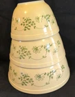 PYREX Shenandoah 3 Piece Mixing Bowl Set (Made 1981 to 1986) 401, 402, 403