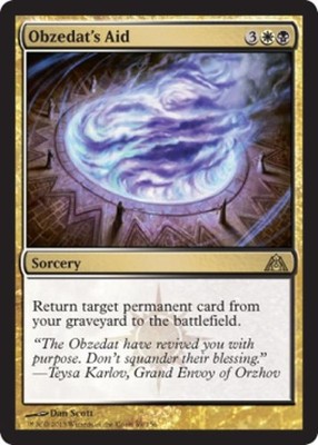 Obzedat's Aid - Light Play MTG Dragon's Maze