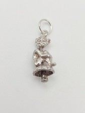Vintage 925 Sterling Silver Imp Charm Pendant 