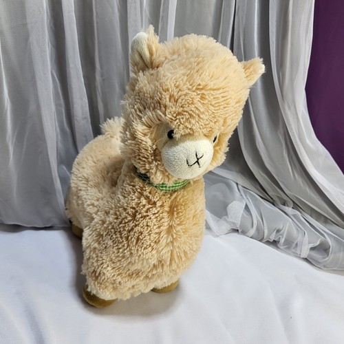 Luke The Llama Plush 14" Tall Tan Stuffed Animal Alpaca Super Soft Fiesta Toy - Bild 3 von 11