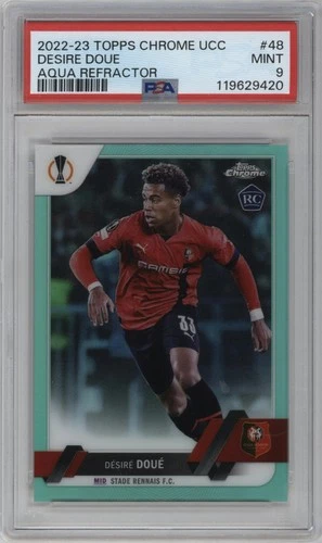 2022 Topps Chrome Desire Doue Refractor