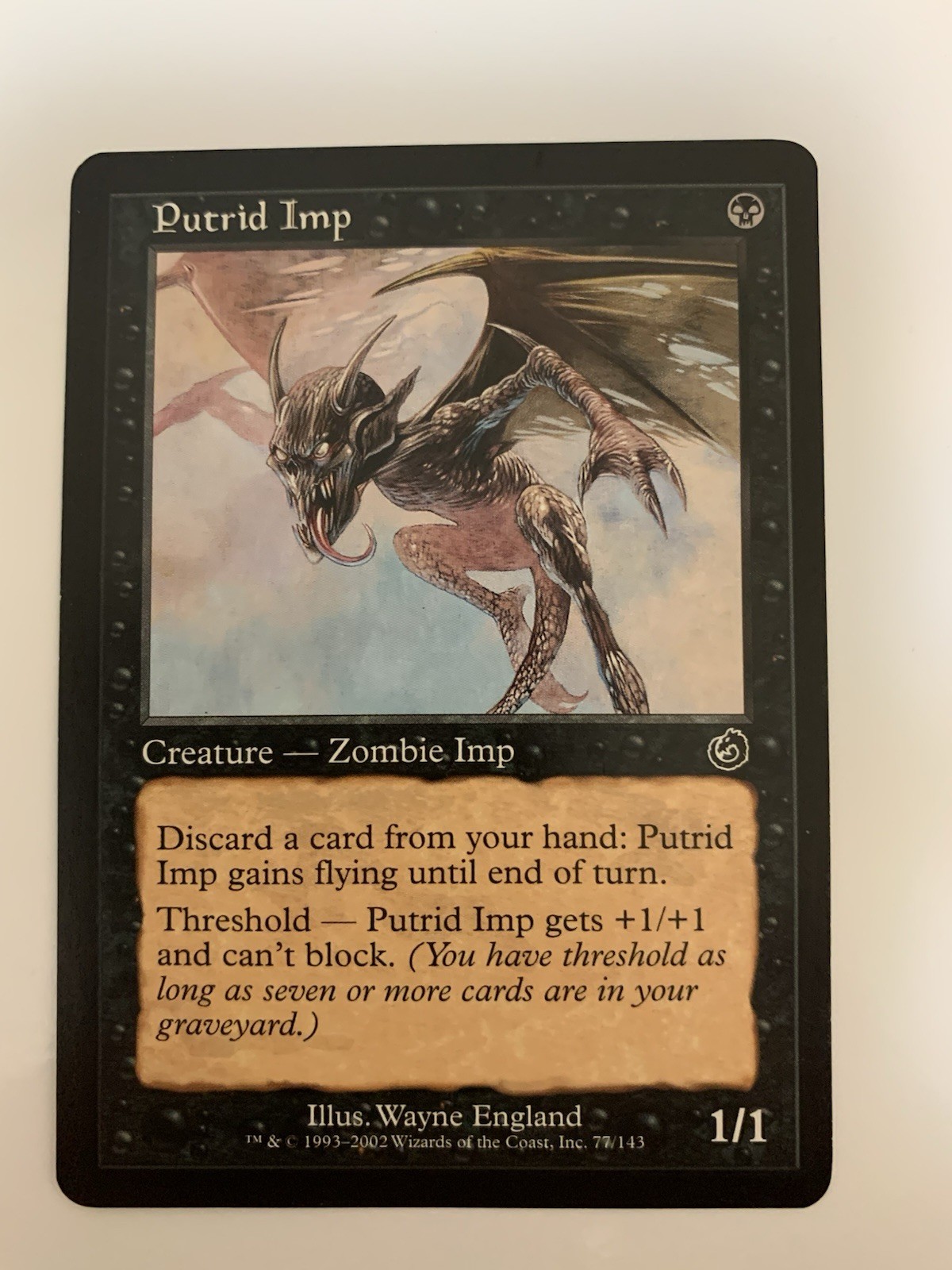 MTG NM Putrid Imp Torment