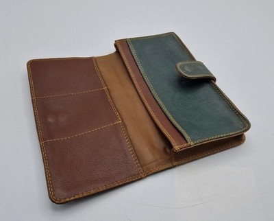 Vintage Psion Leather Case for Series 3/Series 5/5mx/Ericsson MC218 Brown/Green