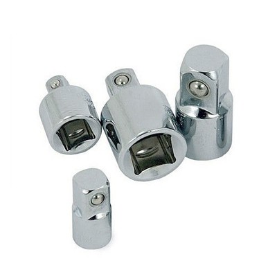 4 STCK. 1/2 3/8 1/4 STECKSCHLÜSSEL WANDLER REDUZIERSTÜCKE ADAPTER SET