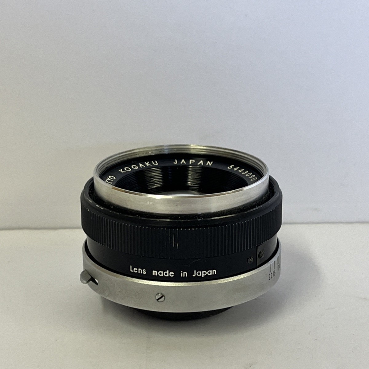 Tokyo Kogaku UV Topcor 53mm 1:2 F2 Manual Focus Standard Lens