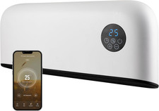 TCP Smart down Flow Ceramic Heater 2000W App & Remote Control, Wifi, IP22 Bathro