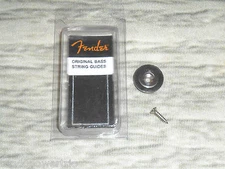 Original Fender USA Precision Jazz Bass P J String Guide Tree Nickel
