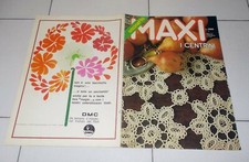 Rivista MAXI n. 1 del 1976 UNCINETTO I CENTRINI Rizzoli Mara Santini MAGLIA