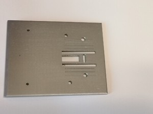 Stichplatte für  Nähmaschinen Singer 342
