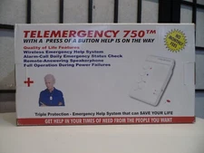 Telemergency 750C Alert Device Feel Secure Wireless Help Pendant Medical Alert